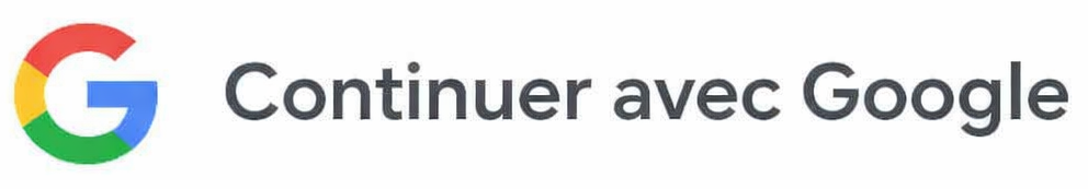Continuer avec Google